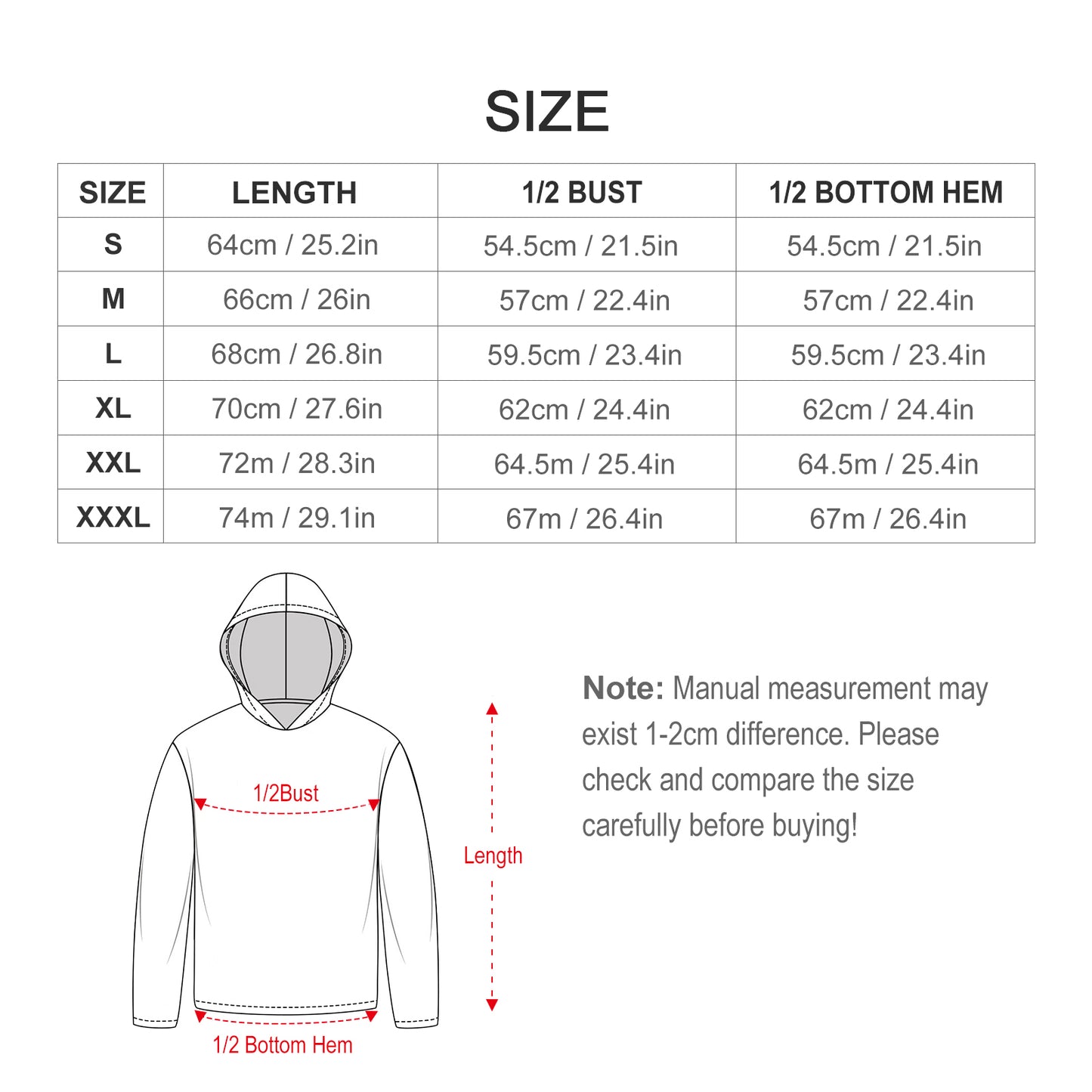 RR Long Sleeve Sun Protection Hoodie Blk - Add your name.