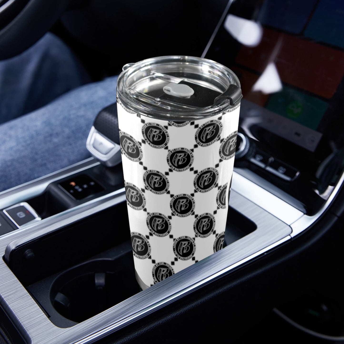 RR Tumbler Blk/Wht Designer