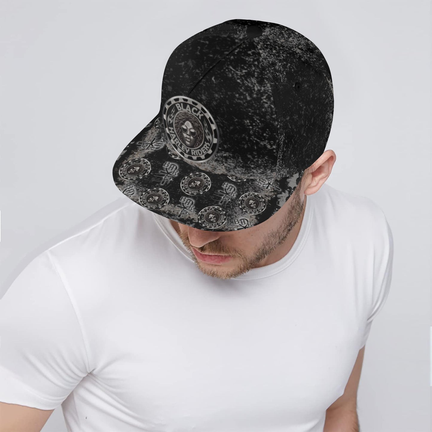 BHR Snapback Hat Blk Bandana - Blk Woman