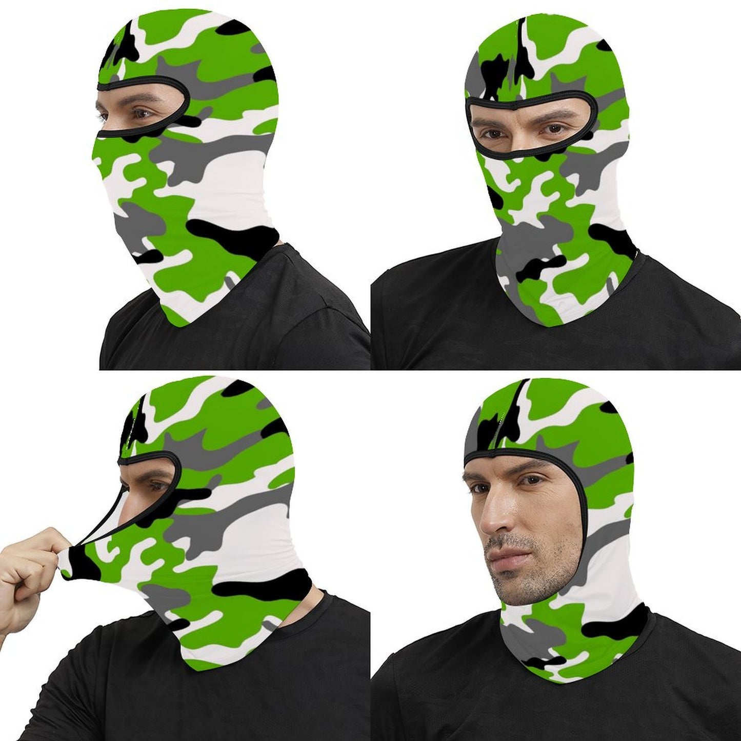 RR Full Mask Green Camo