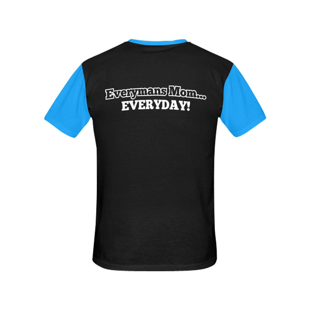 Wolverines Mom Tee Blk 2 Womens Cut