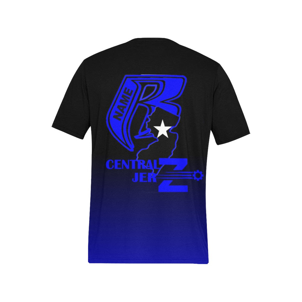 Central JerZ State Tee Blue