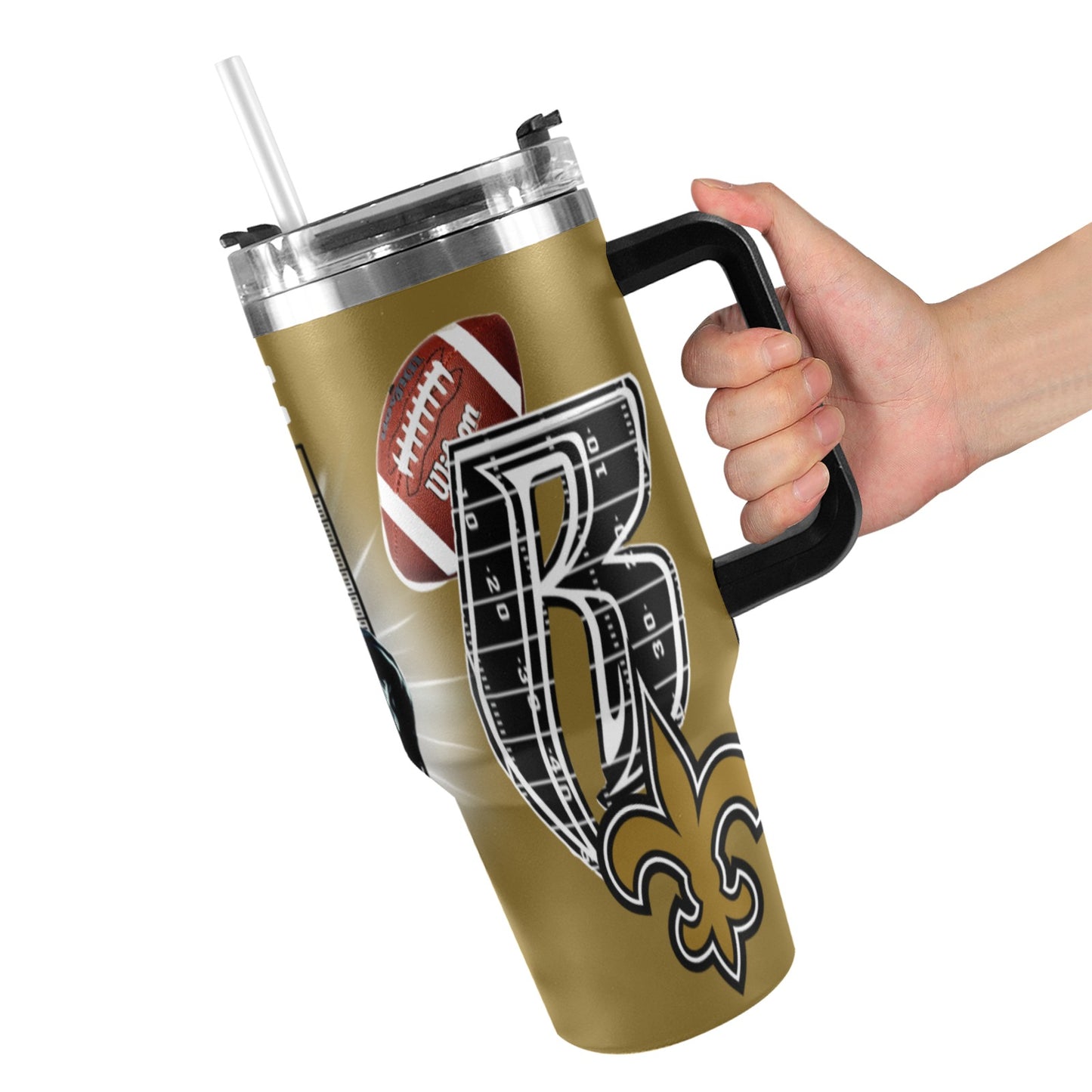 RR SAINTS 40OZ STAINLESS STEEL TUMBLER 2025