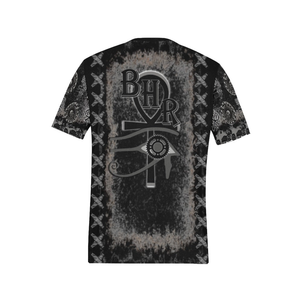 BHR Tee Blk Ankh