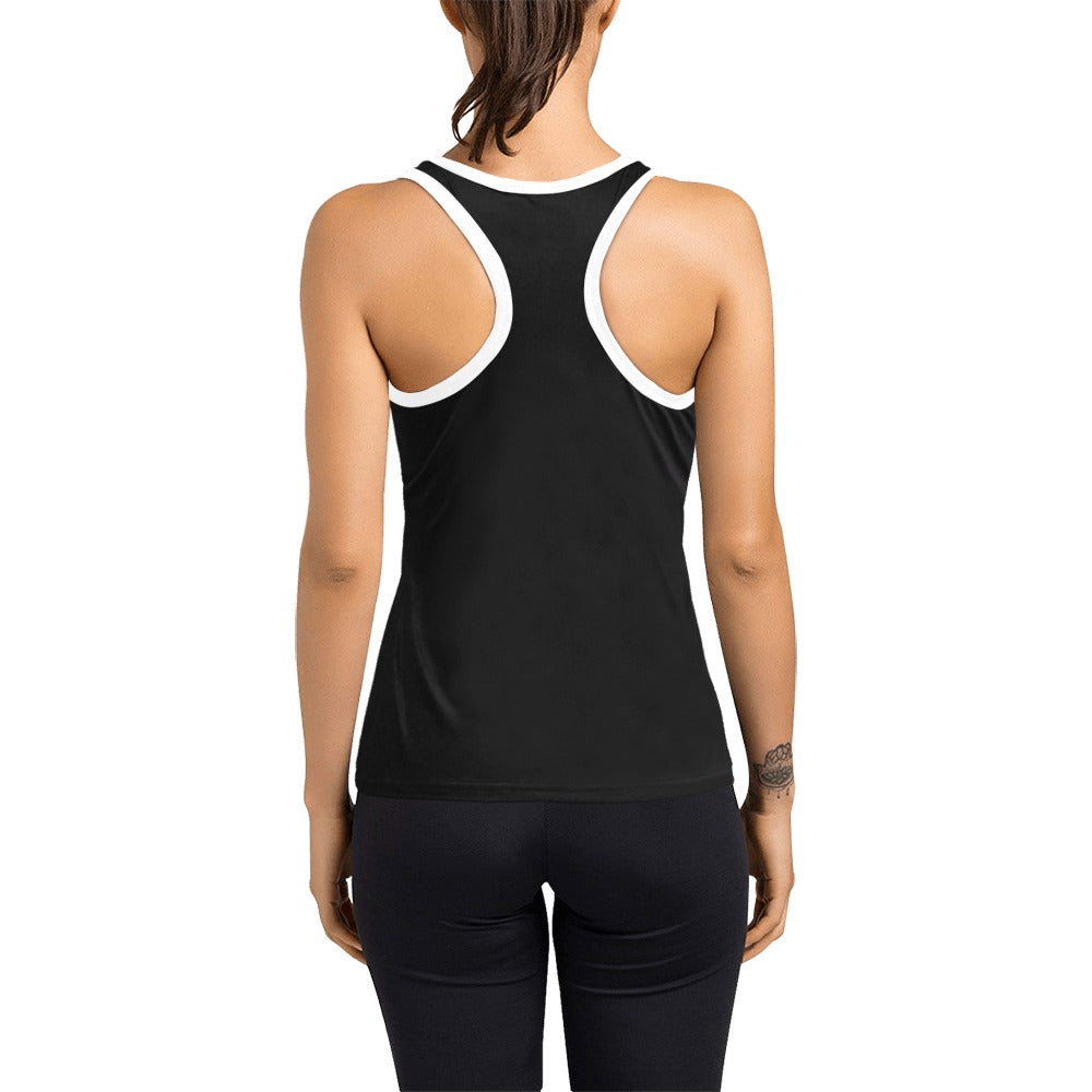 Pylon Women's Racerback Tank Blk