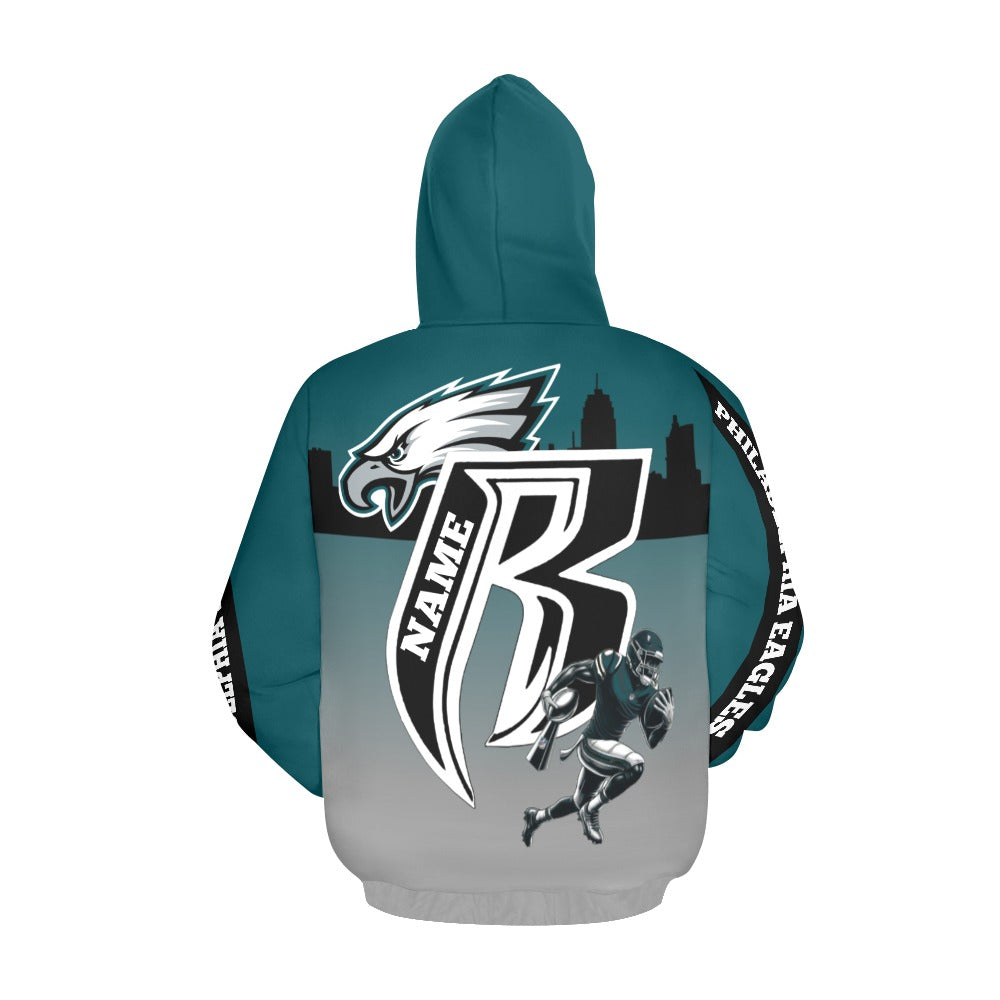 PHILADELPHIA EAGLES RR SUPER BOWL SILKY HOODIE 2