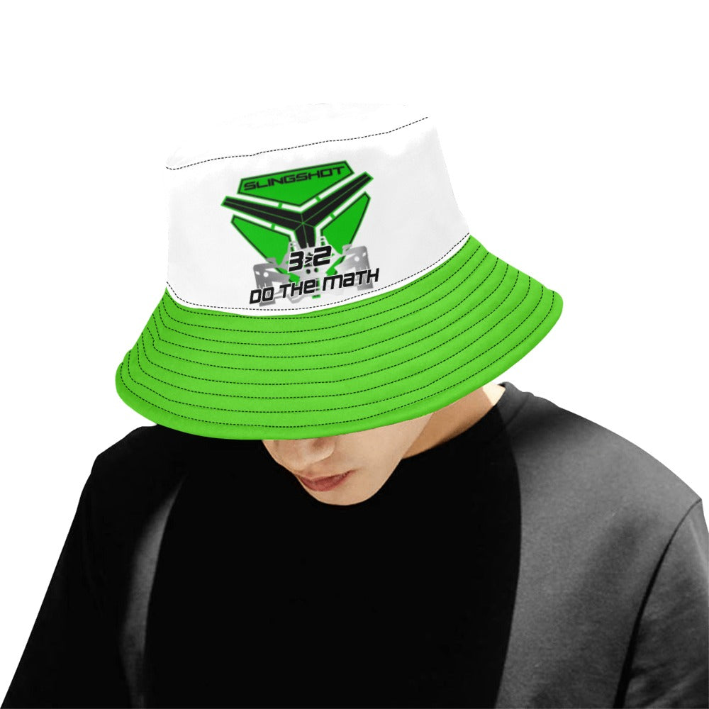 3>2 Bucket Hat Green