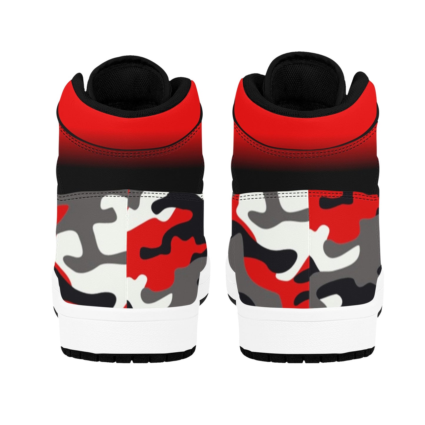 RR Red Camo High Top Sneakers