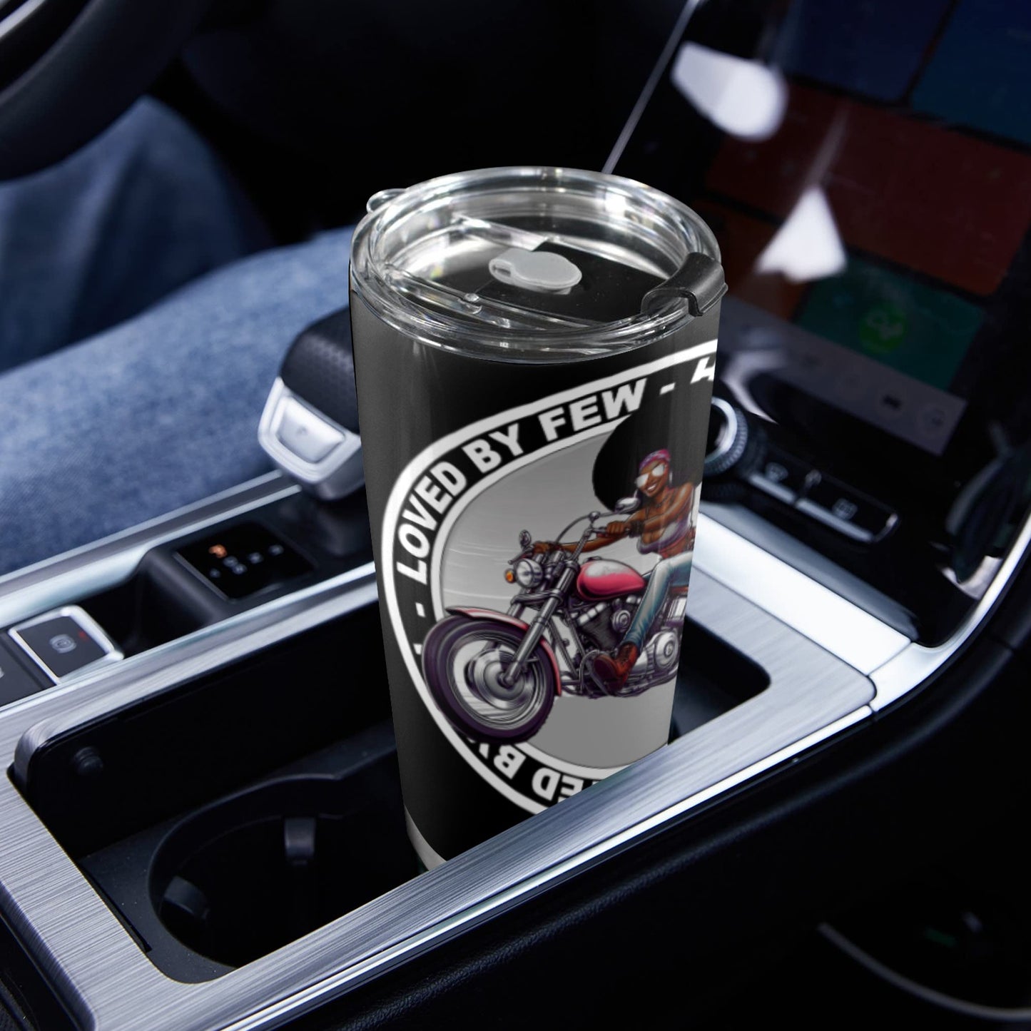RR Tumbler Blk Harley Female Ryder