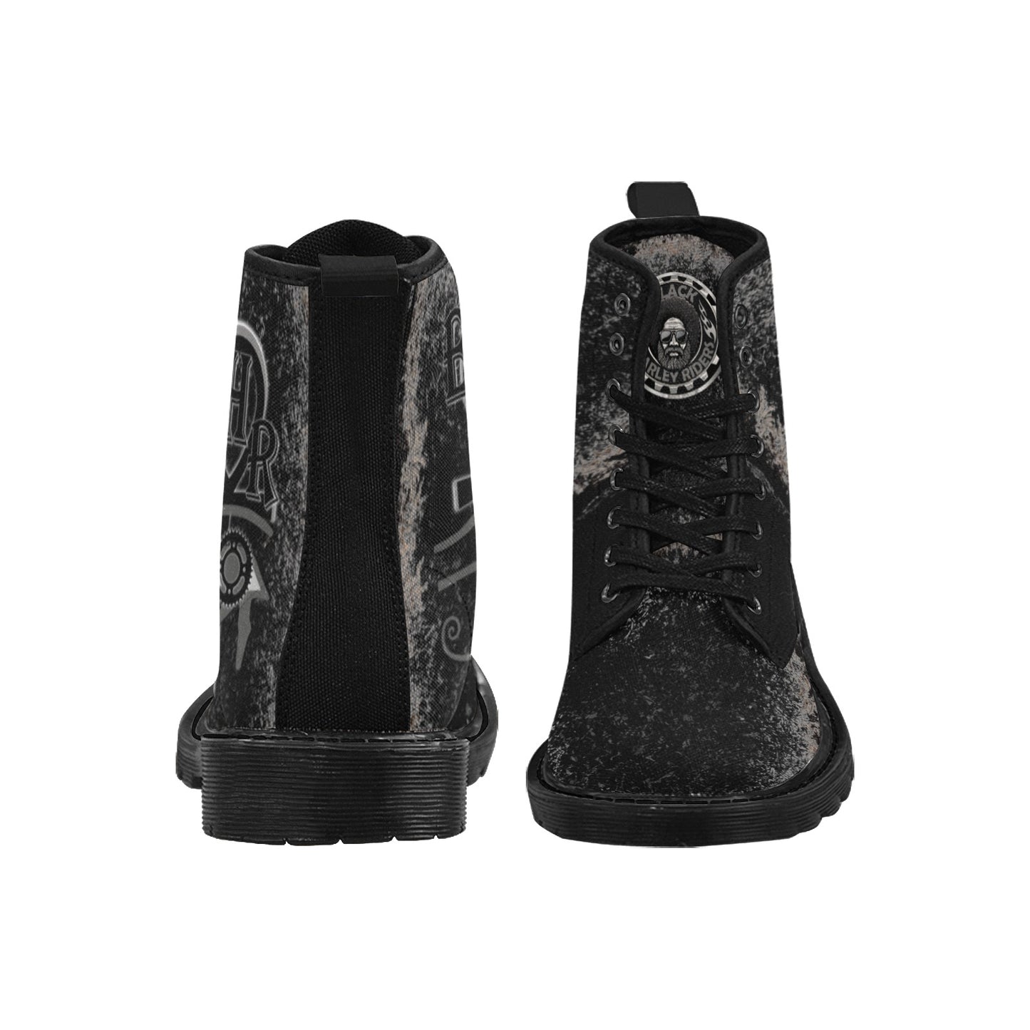 BHR Riding Boots Blk Stonewash
