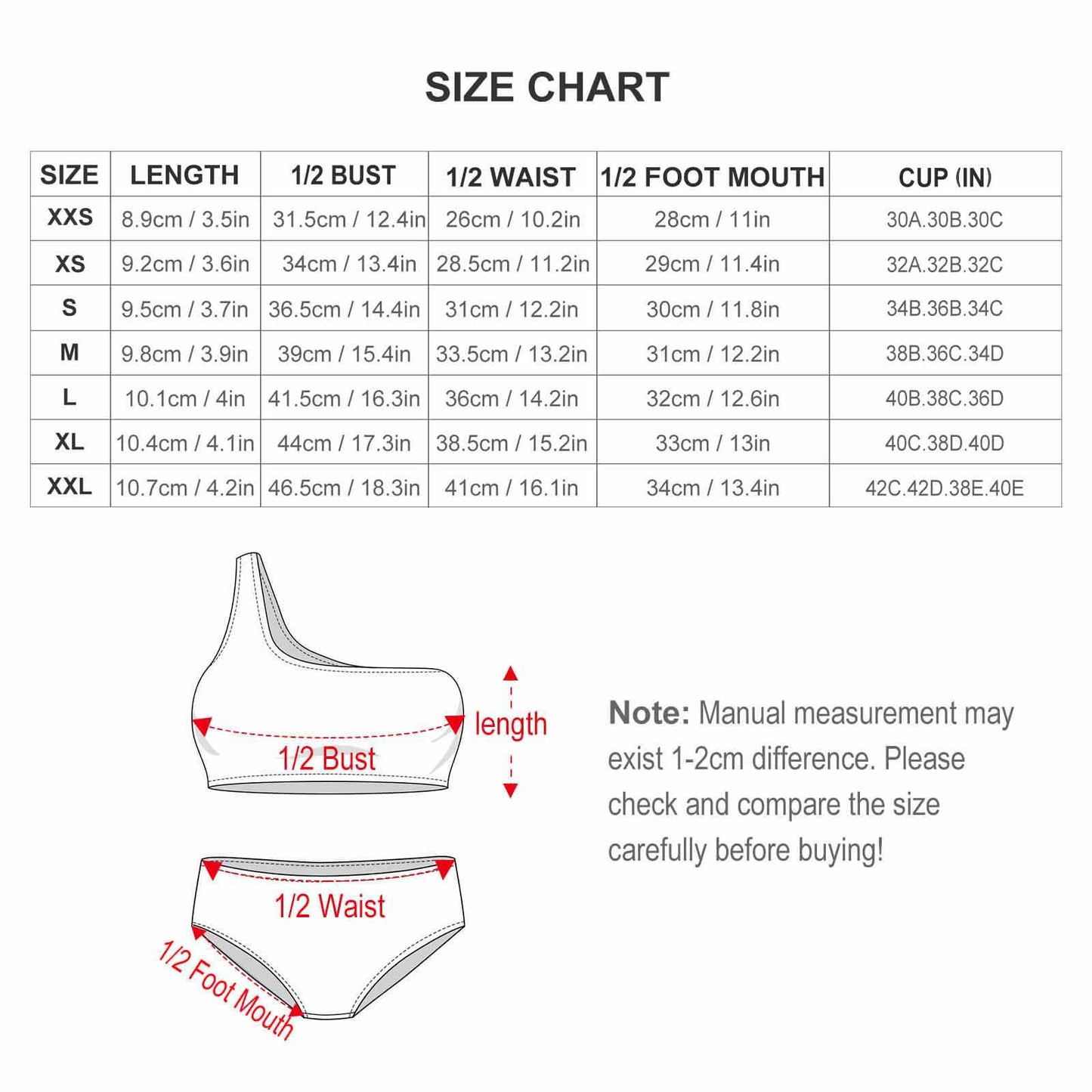 CMR One Shoulder Tank Bikini