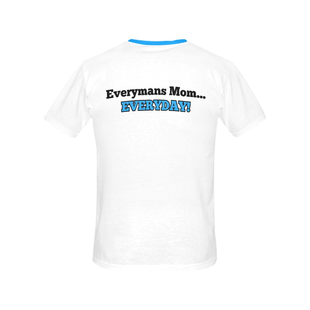 Wolverines Mom Tee Wht 2 Womens Cut