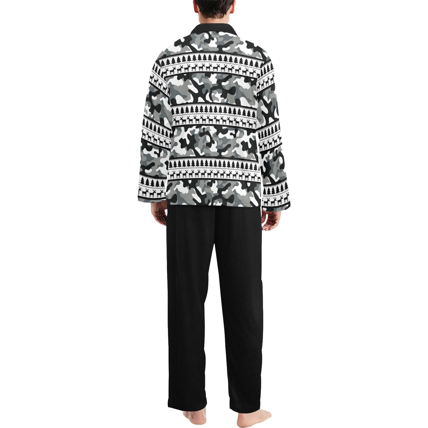 RR Christmas Pajamas - Mens Camo/Blk
