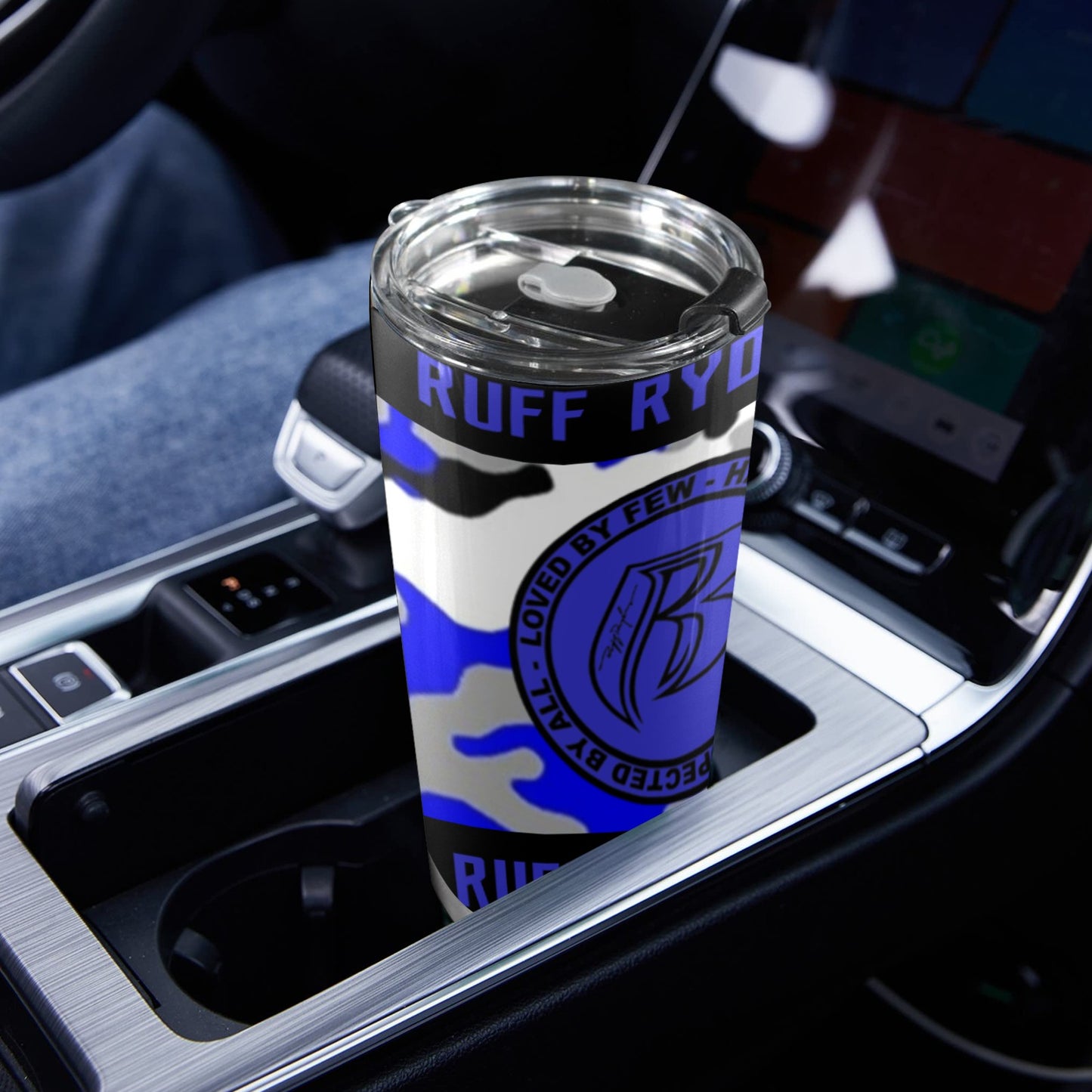 RR Tumbler Blue Camo
