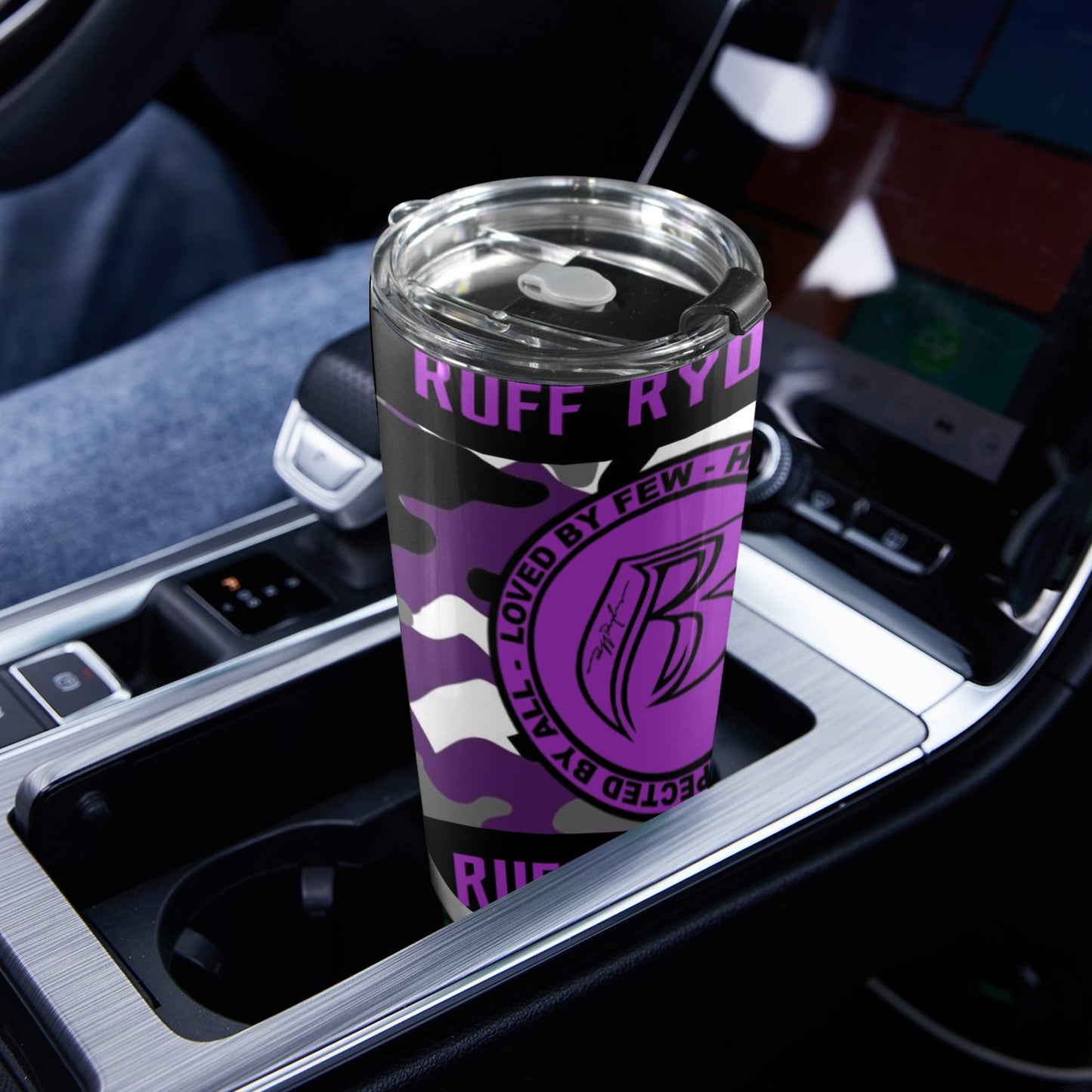 RR Tumbler Purple Camo
