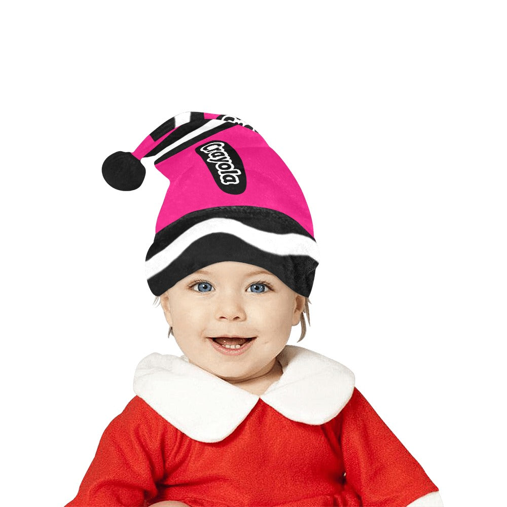 Santa Hat Crayola Pink