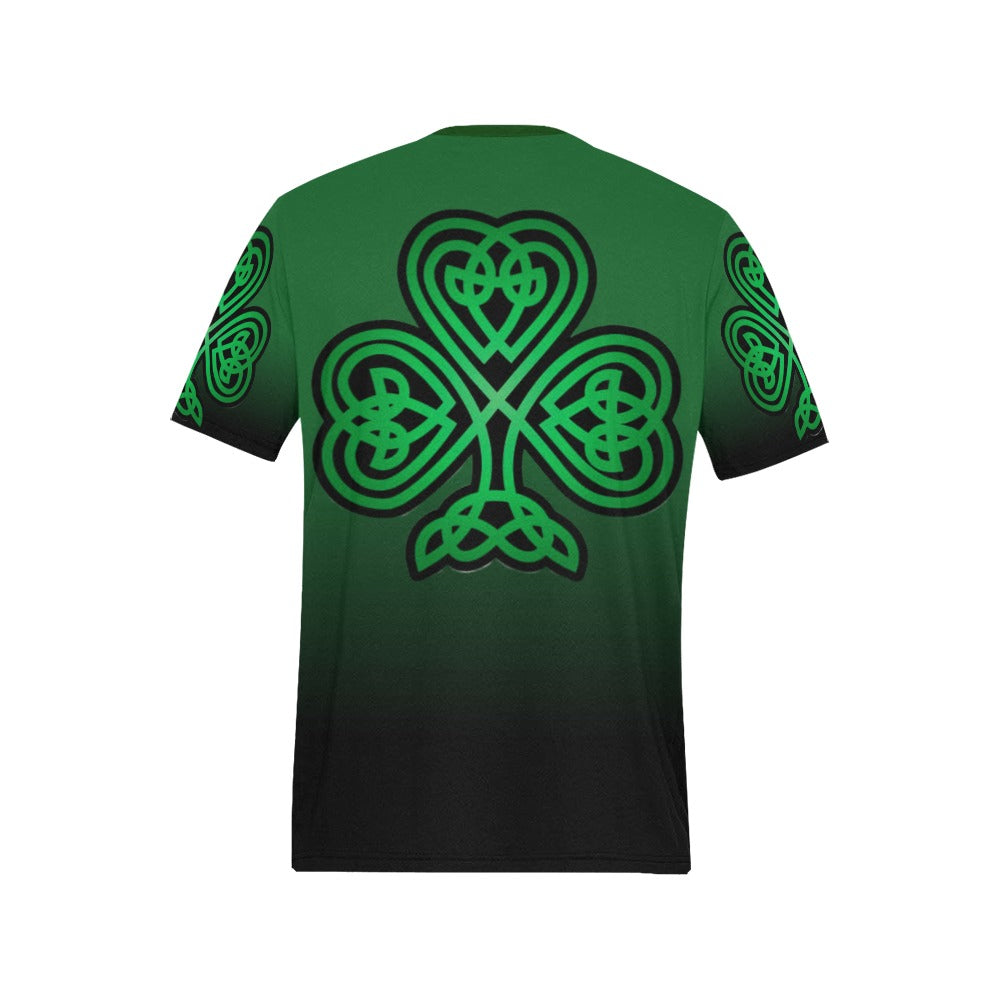 SP New Black All Over Print Mens Tee