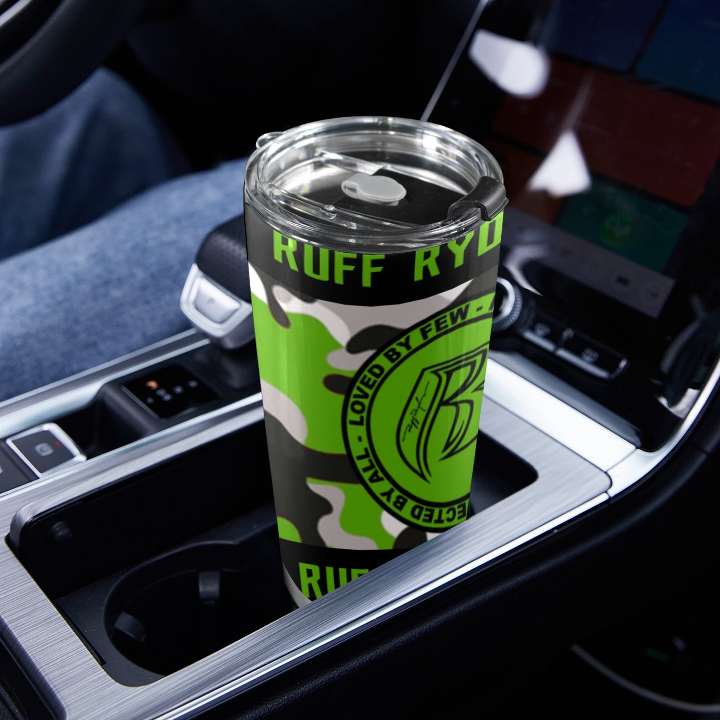 RR Tumbler Green Camo