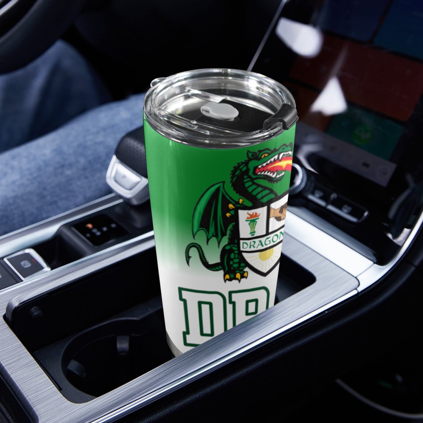 Allderdice Dragons Stainless Steel 20oz Mobile Tumbler