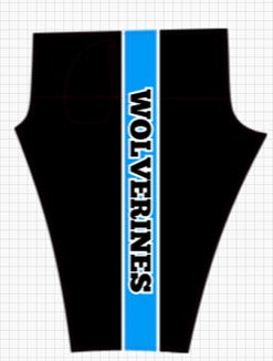 Wolverines Joggers Blk/Blu