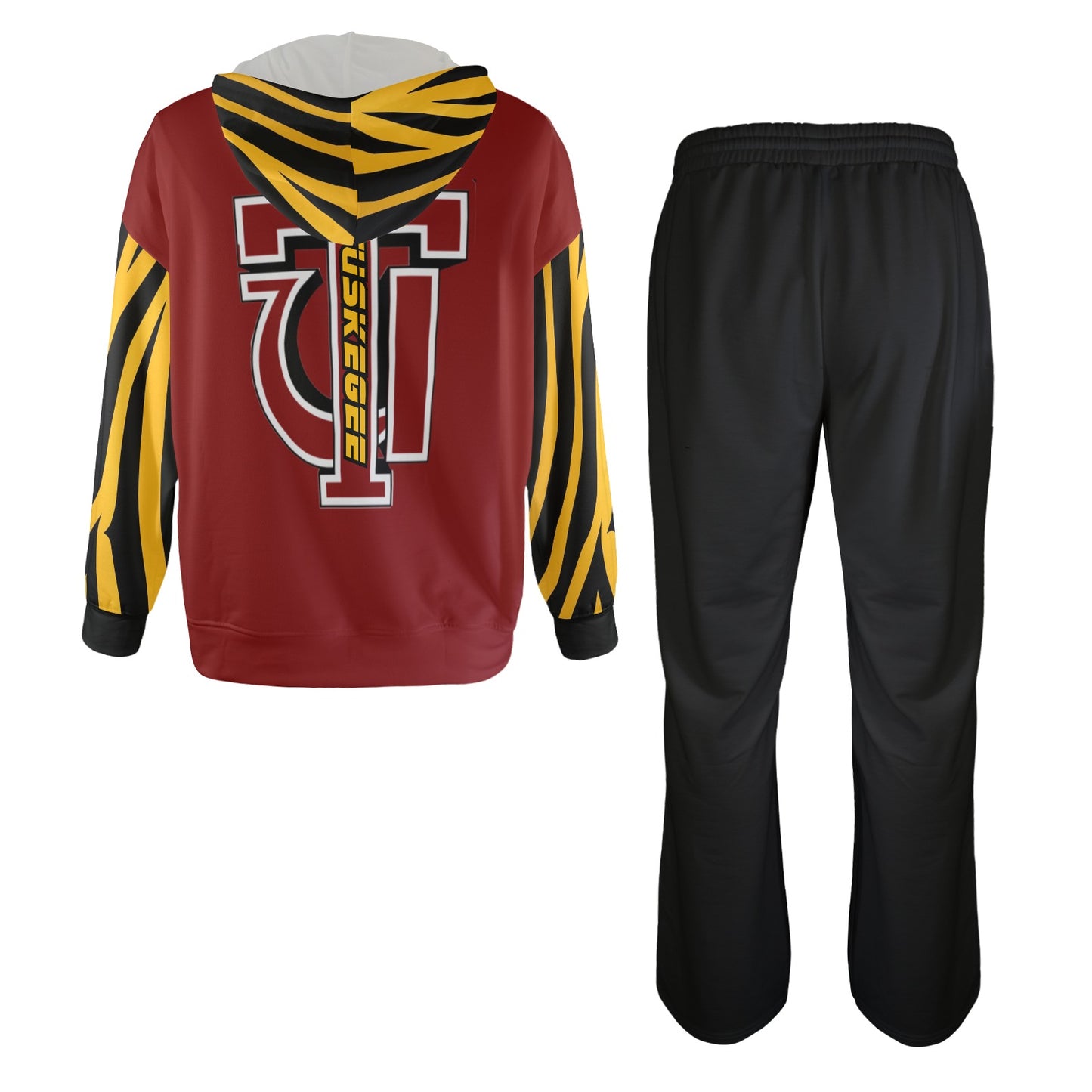 Tuskegee Two Piece Track Suit - Red Tiger