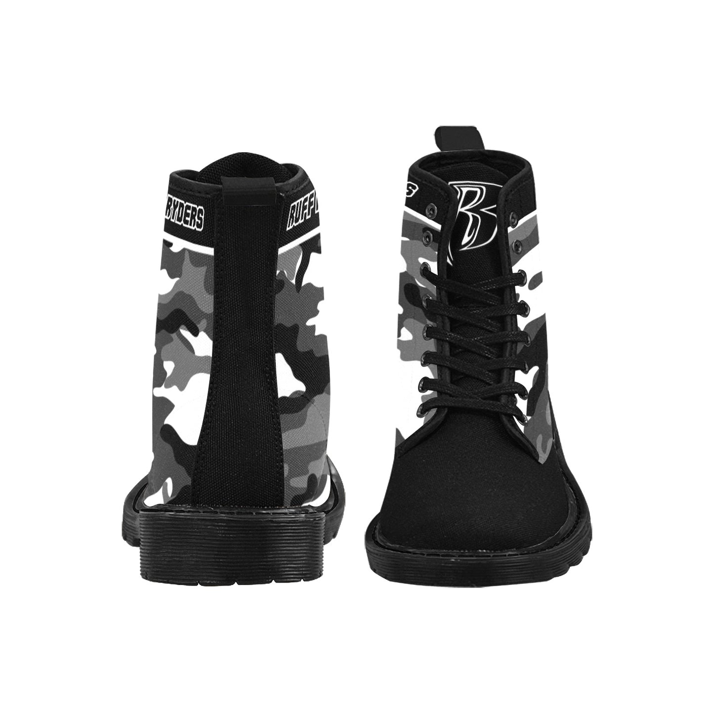 Canvas Boots City Camo