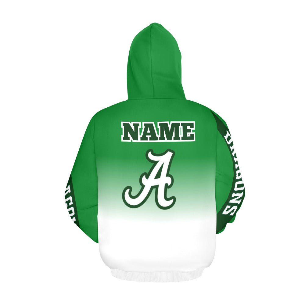 Allderdice Customizable Dragons Hoodie - Add your name