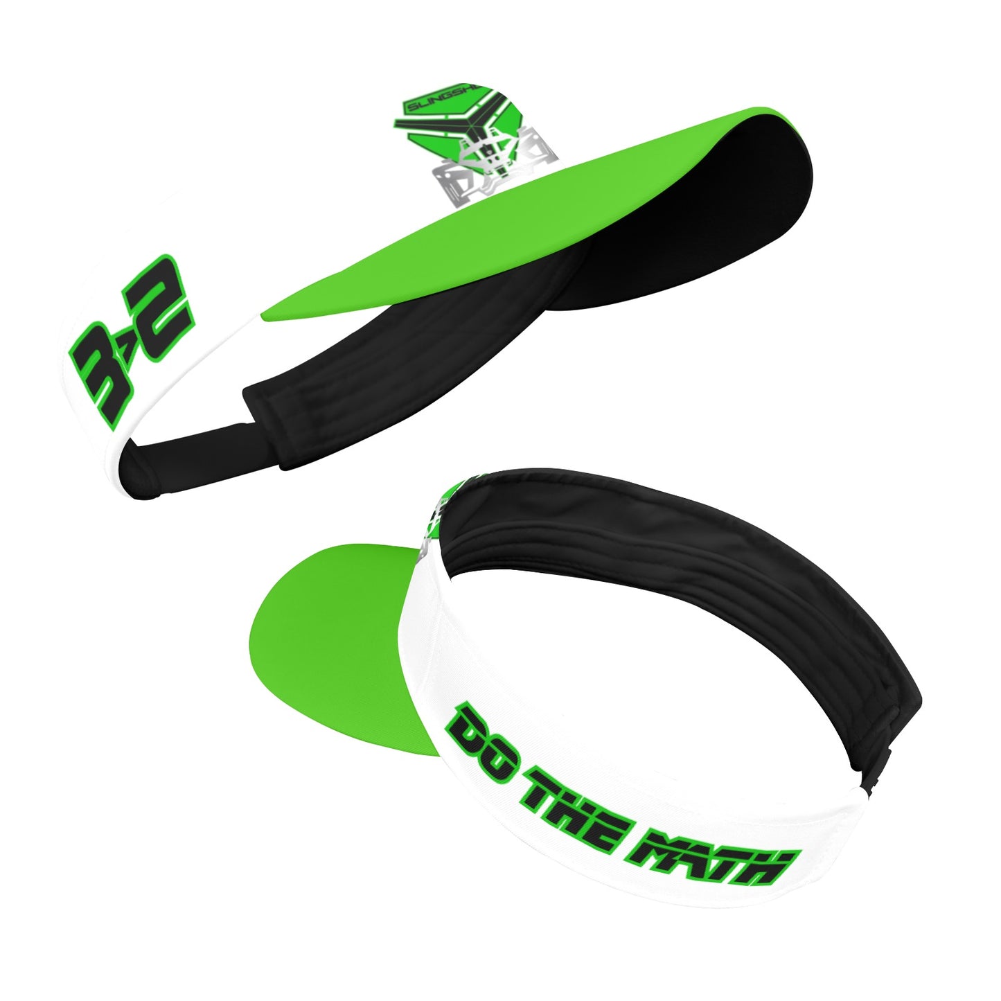 3>2 Visor Green