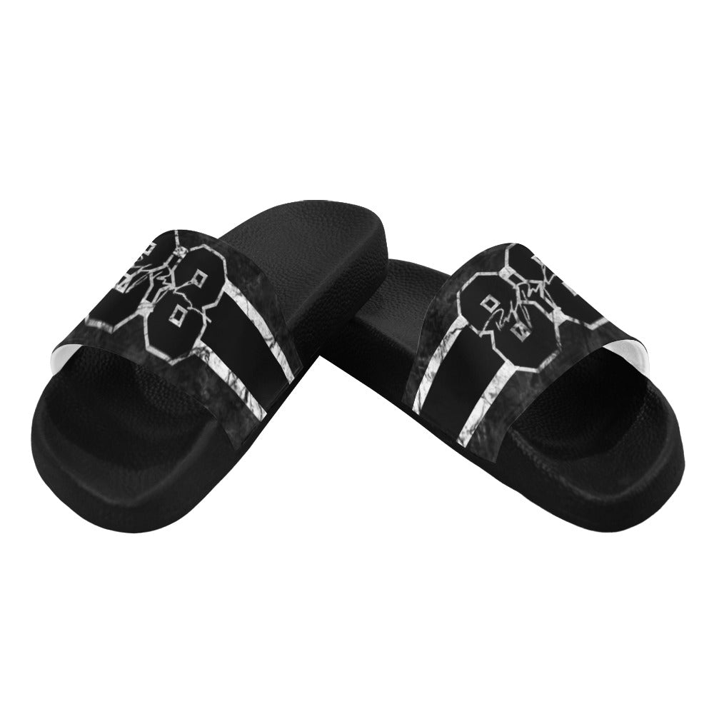 RR Stonewash Slides Blk