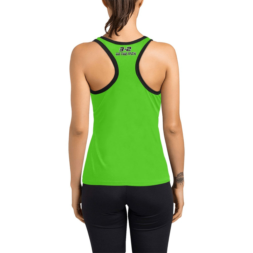 3>2 Womens Tank Slingshot Life Green