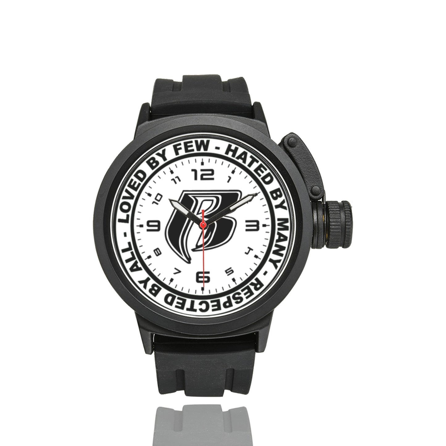 RR Mens Sports Watch White