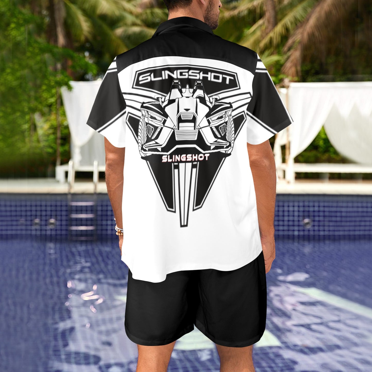 3>2 Slingshot Life Mens Two Piece Outfit Black