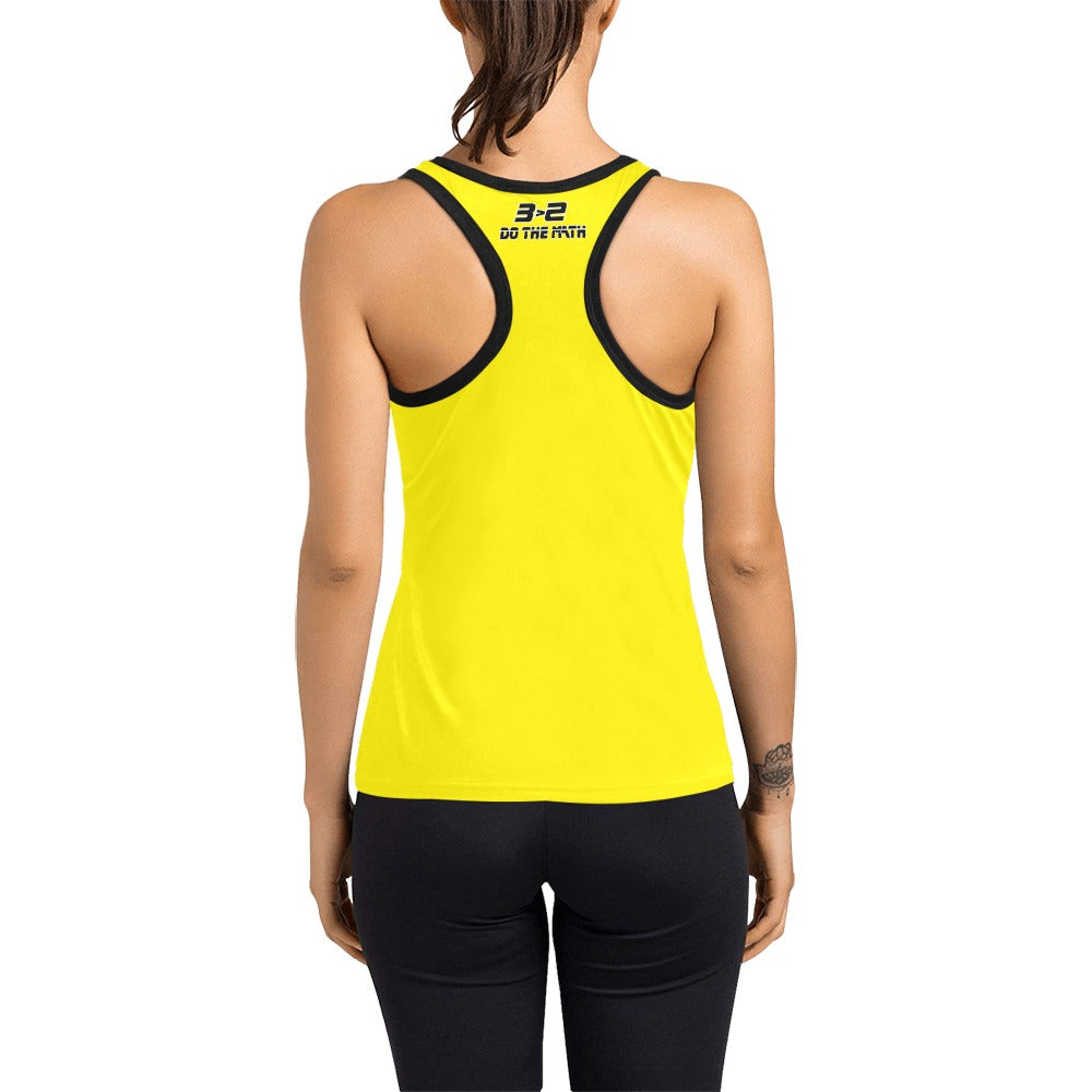3>2 Womens Tank Slingshot Life Yellow