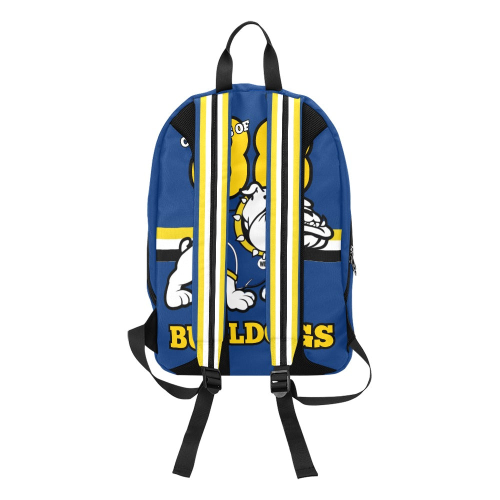 Bulldog Alumni Customizable Large Travel Backpack