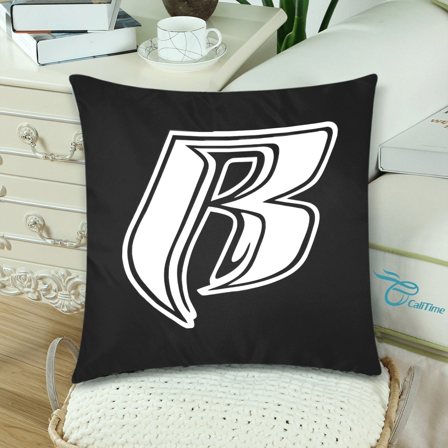 RR Zippered Pillow Cases 18"x 18" (Twin Sides) (Set of 2)