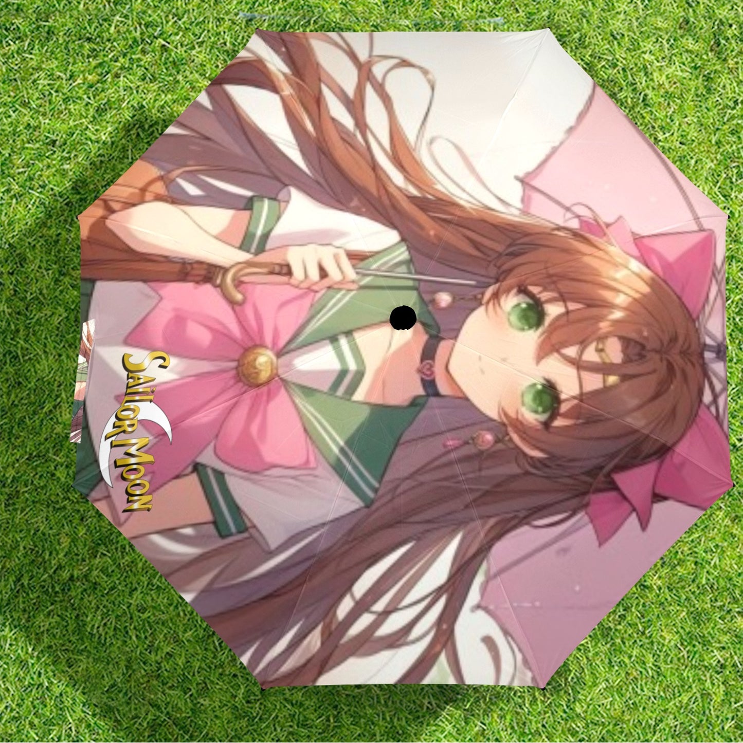Sailor Jupiter Semi-Automatic Foldable Umbrella