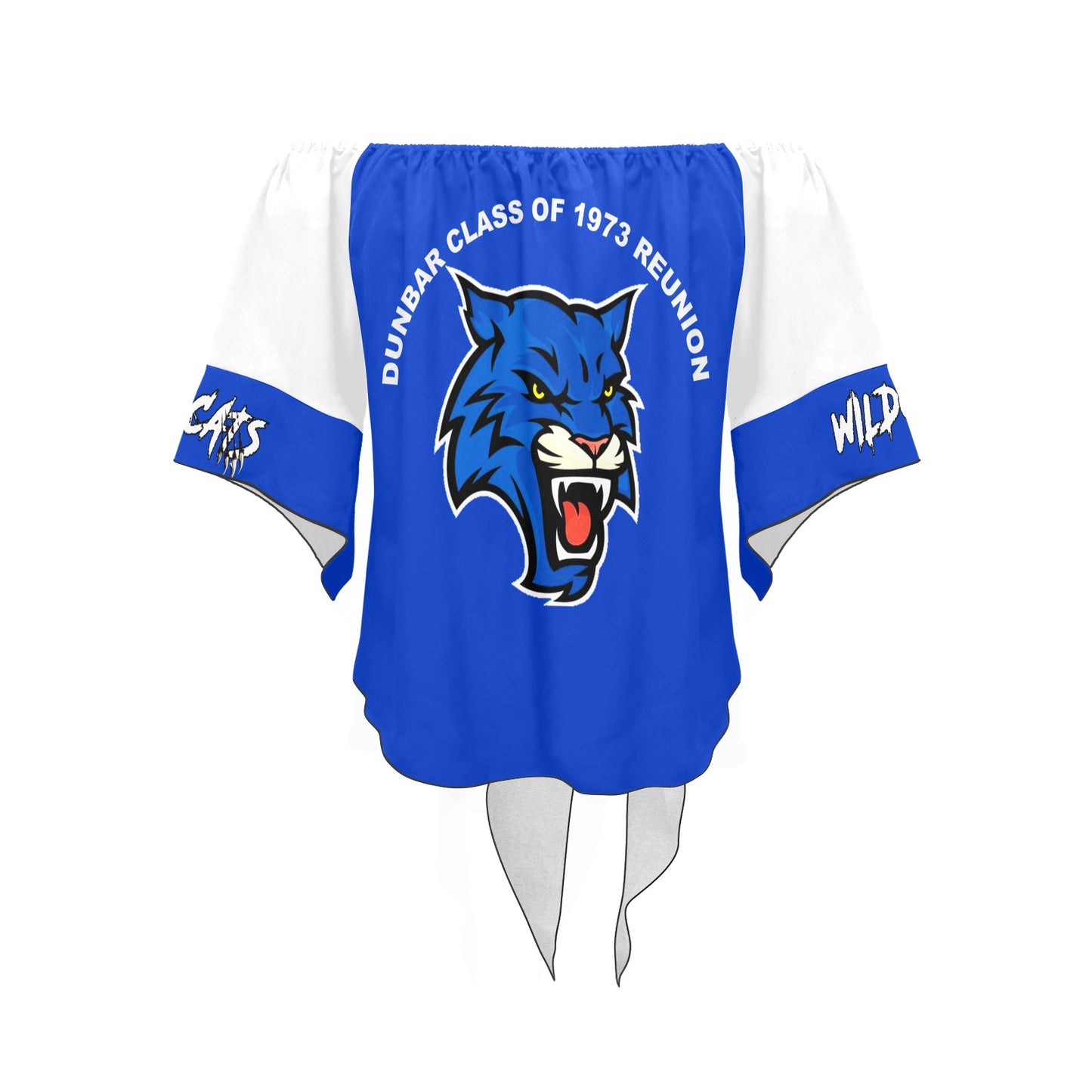 Dunbar Off the Shoulder Blouse Blu