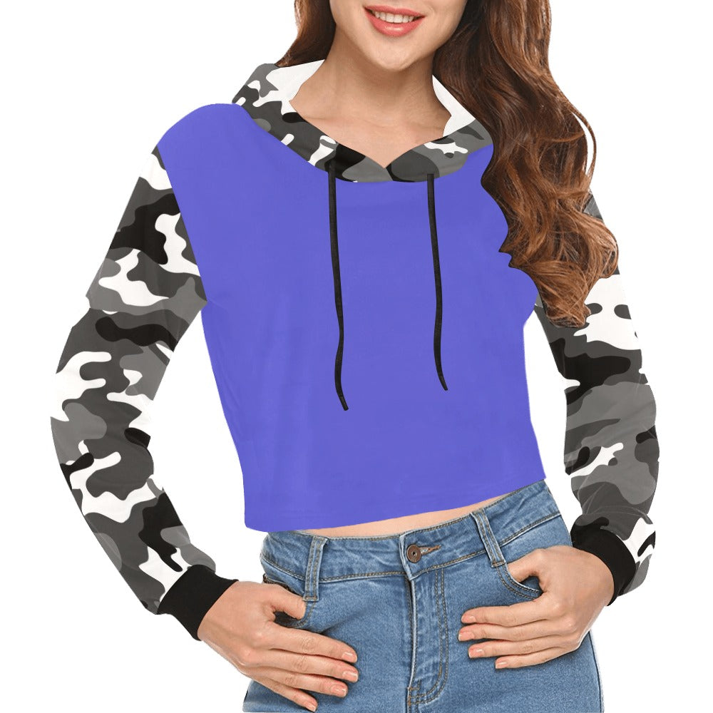 Womens Crop Hoodie