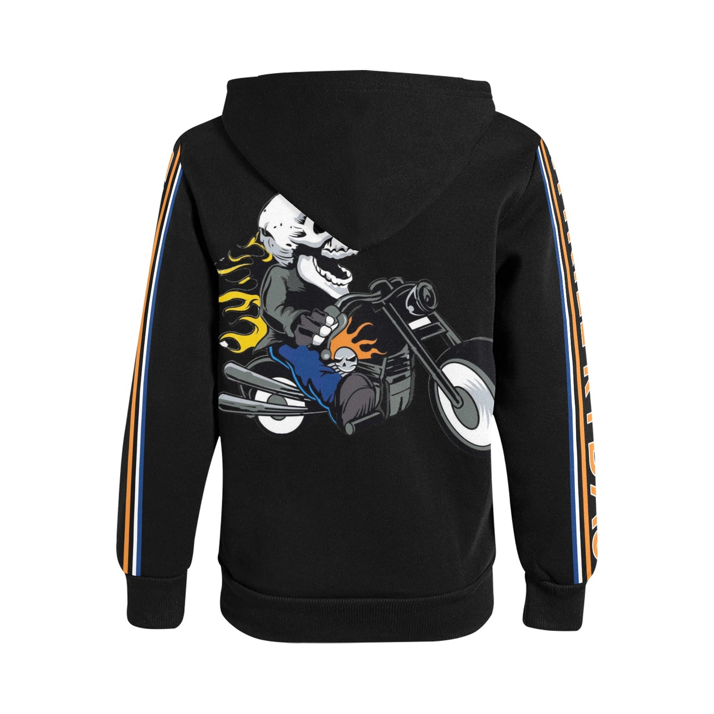 Thrill Rydas Kids Zippered Hoodie Blk