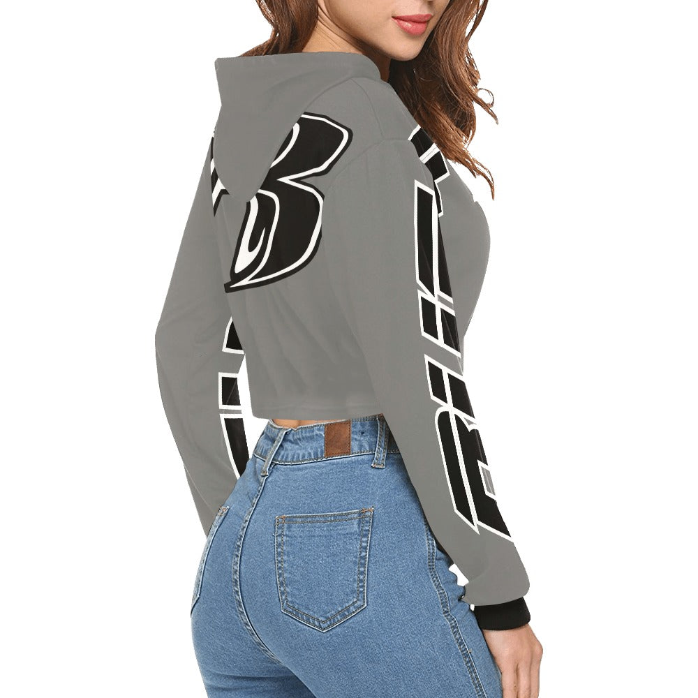 RR Crop Hoodie Gry - Pants sold separately.