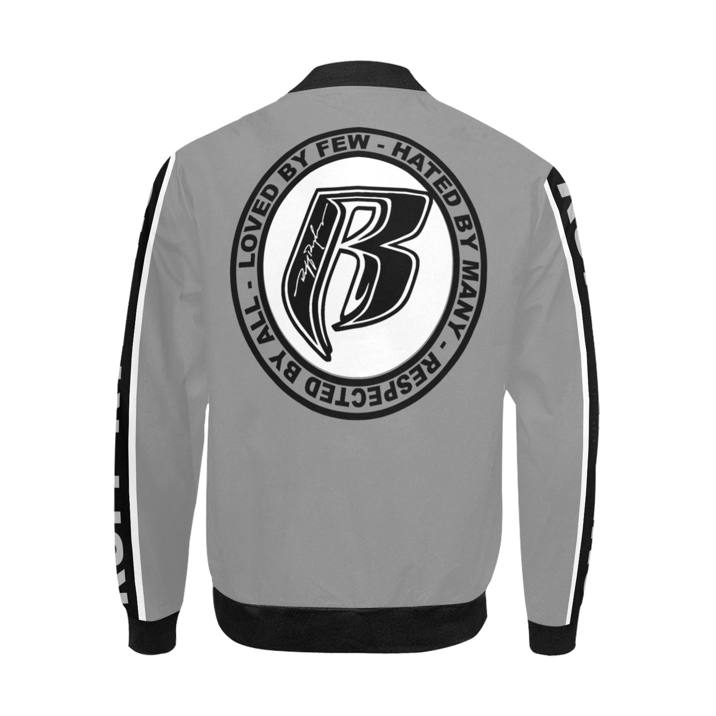 RR Bomber Jacket Gry/Blk