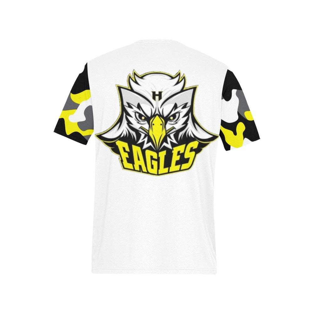 HYA Eagles Tee Camo Wht
