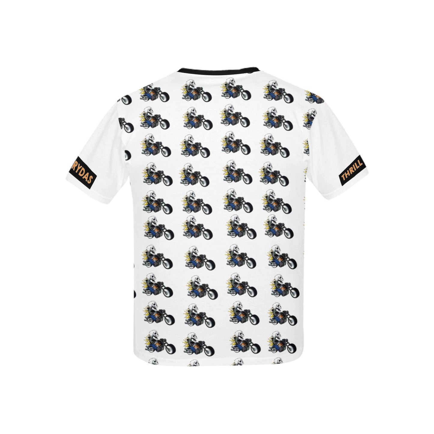 Thrill Rydas KidsTee Print Wht