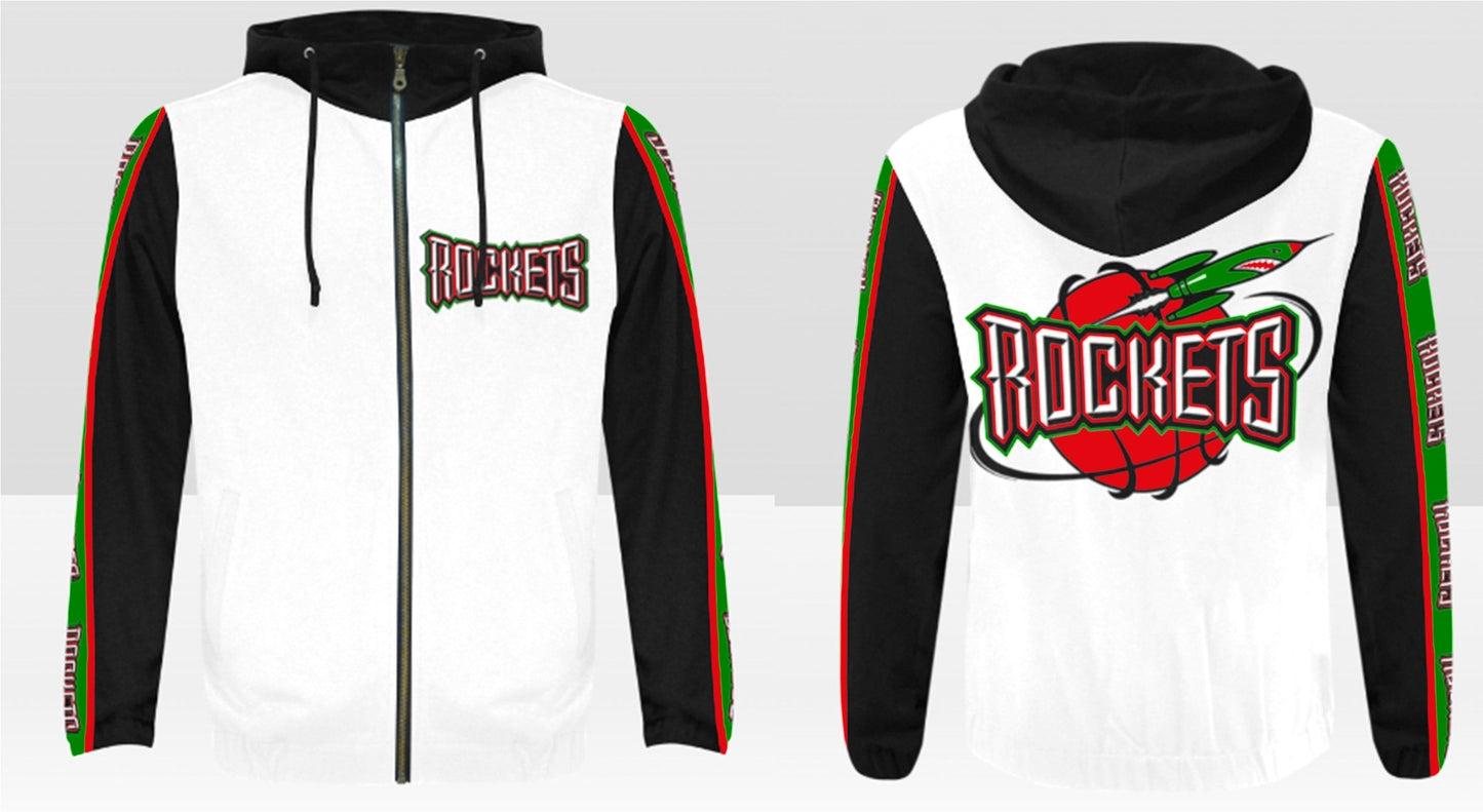Rockets Zippered Hoodie