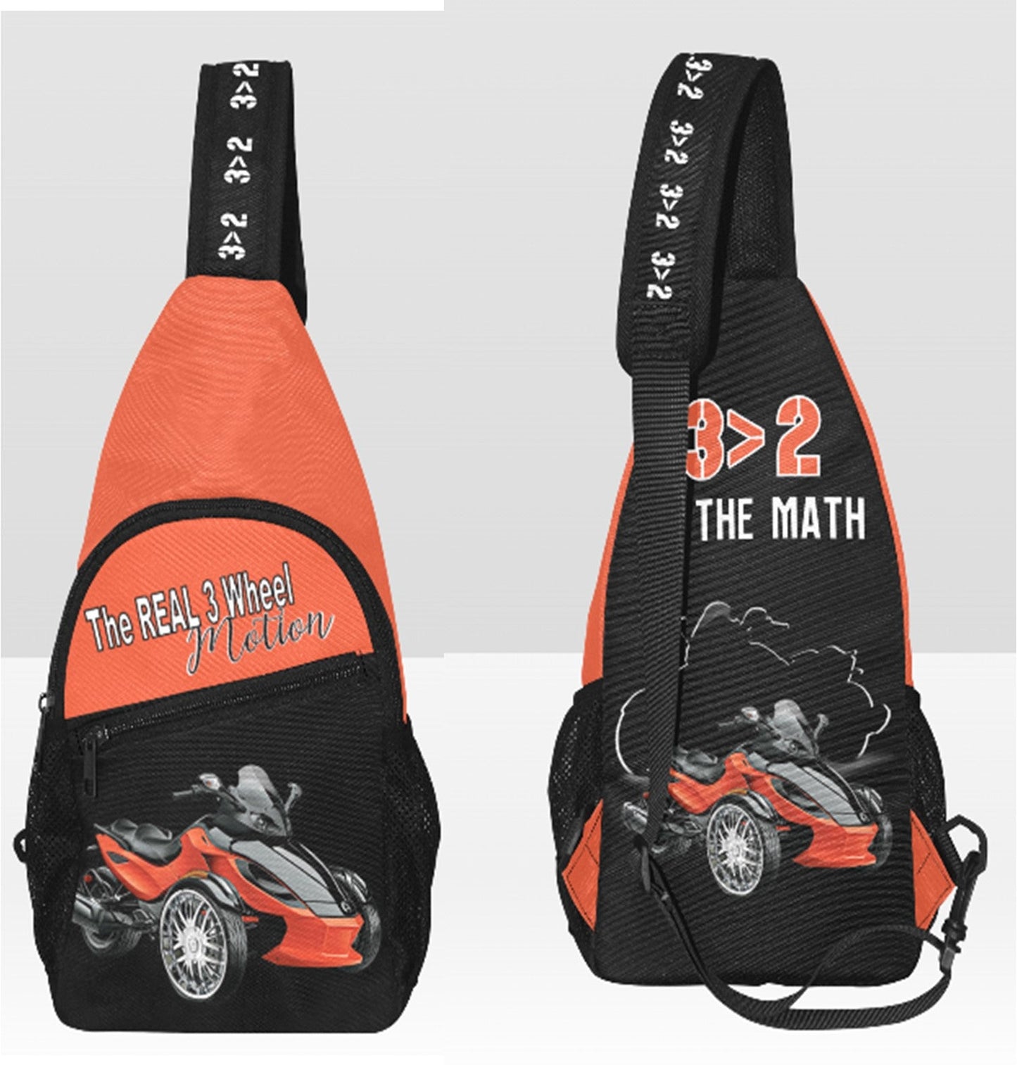 3>2 Customizable Trike Crossbody Bag