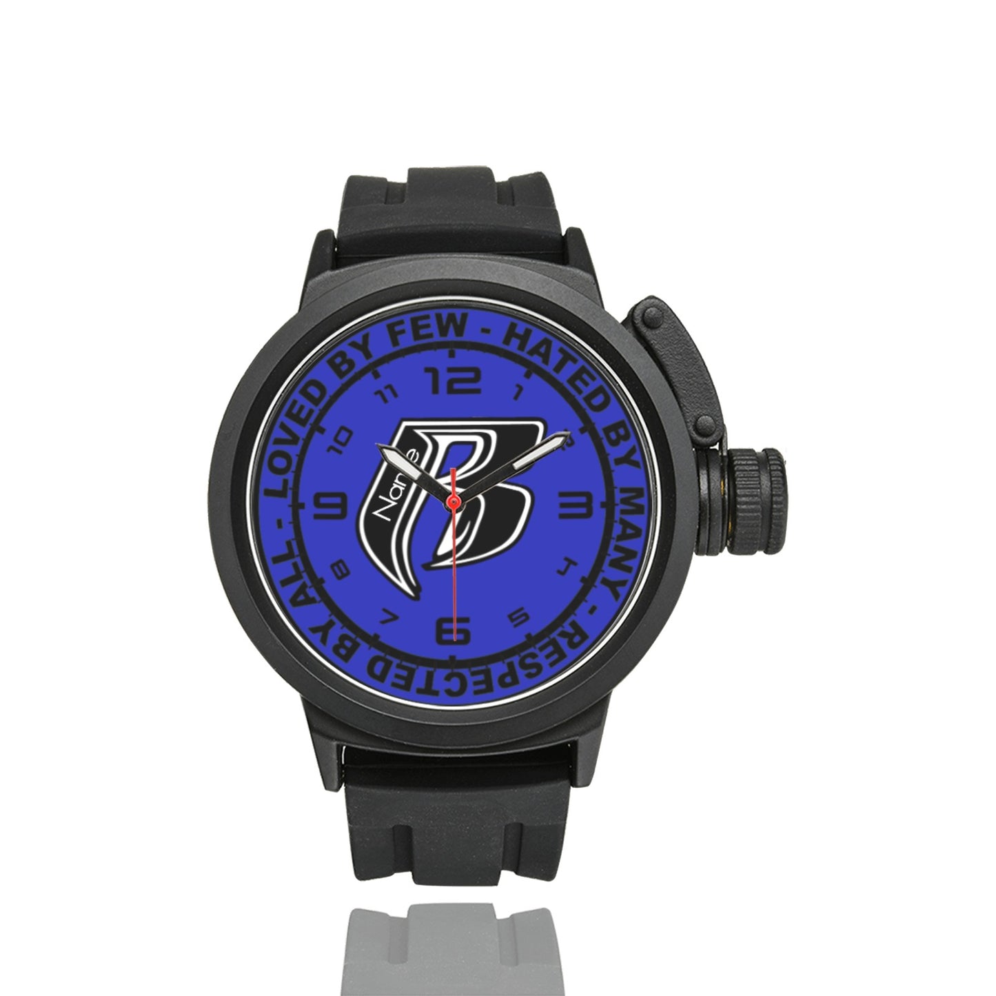 RR Mens Sports Watch Royal - Add your name.