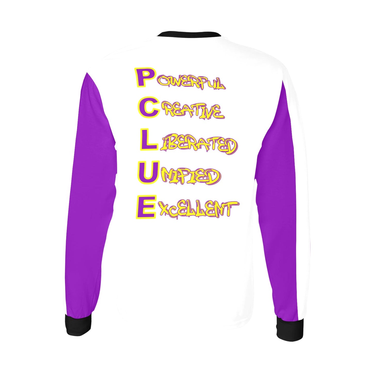 PCLUE Long Sleeve Tee Wht