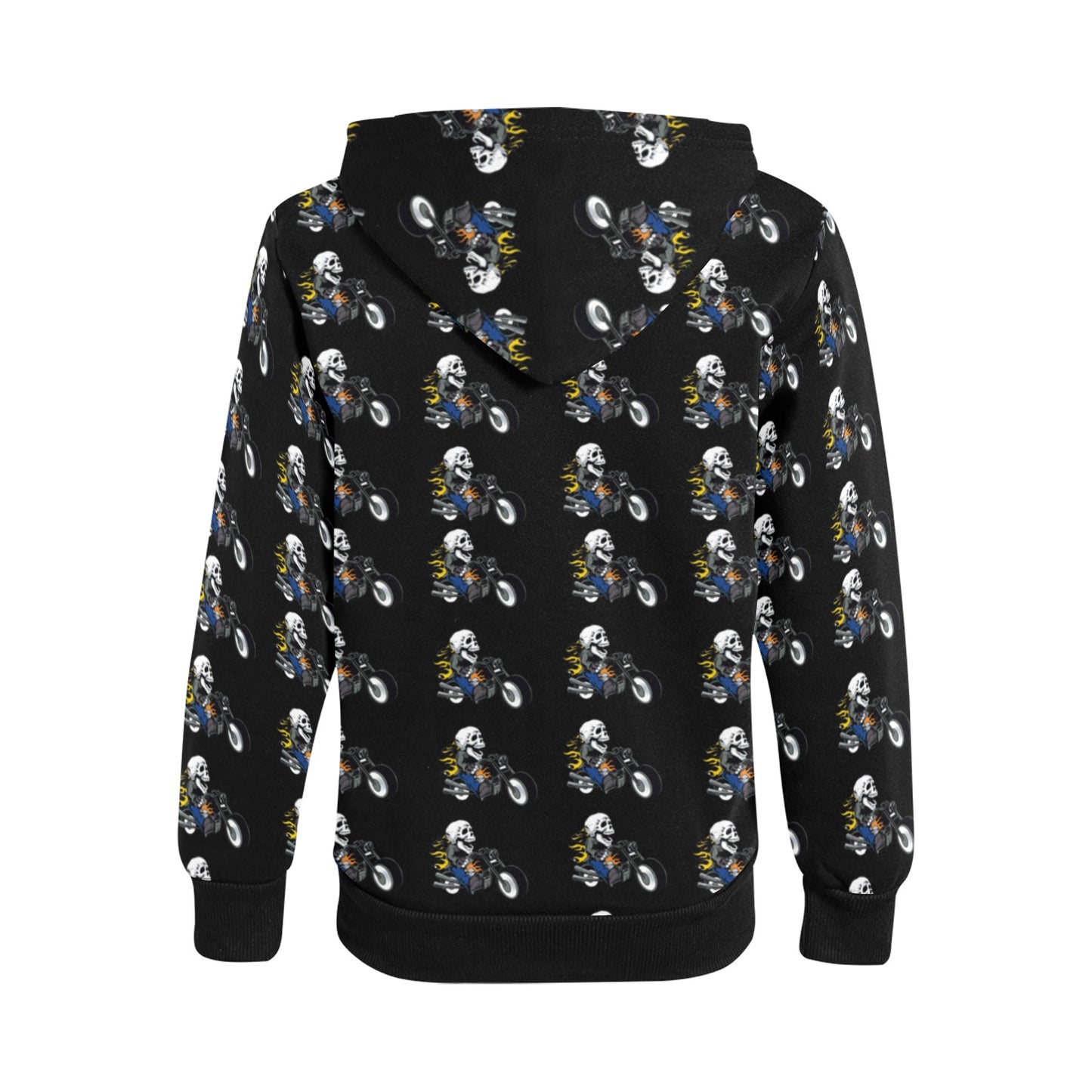 Thrill Rydas Kids Zippered Hoodie Print