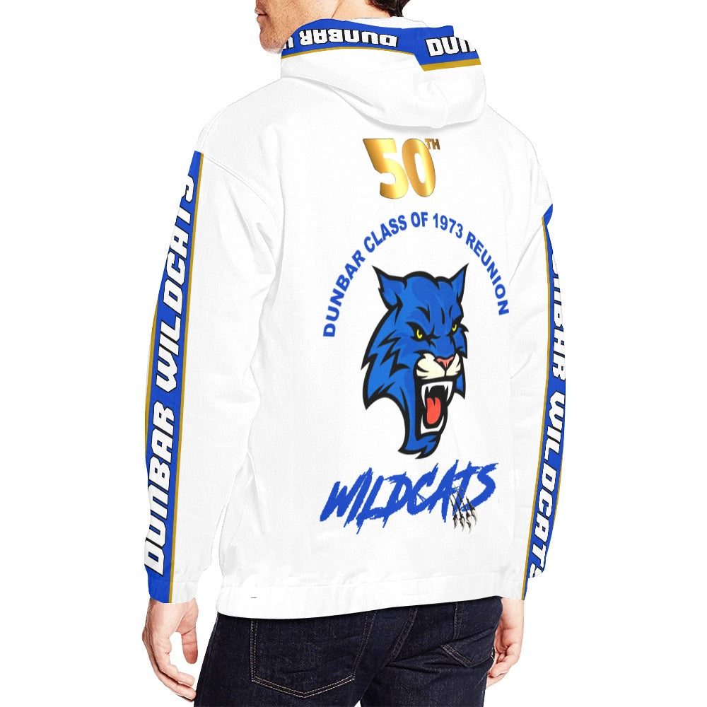 Dunbar Hoodie White and Gold