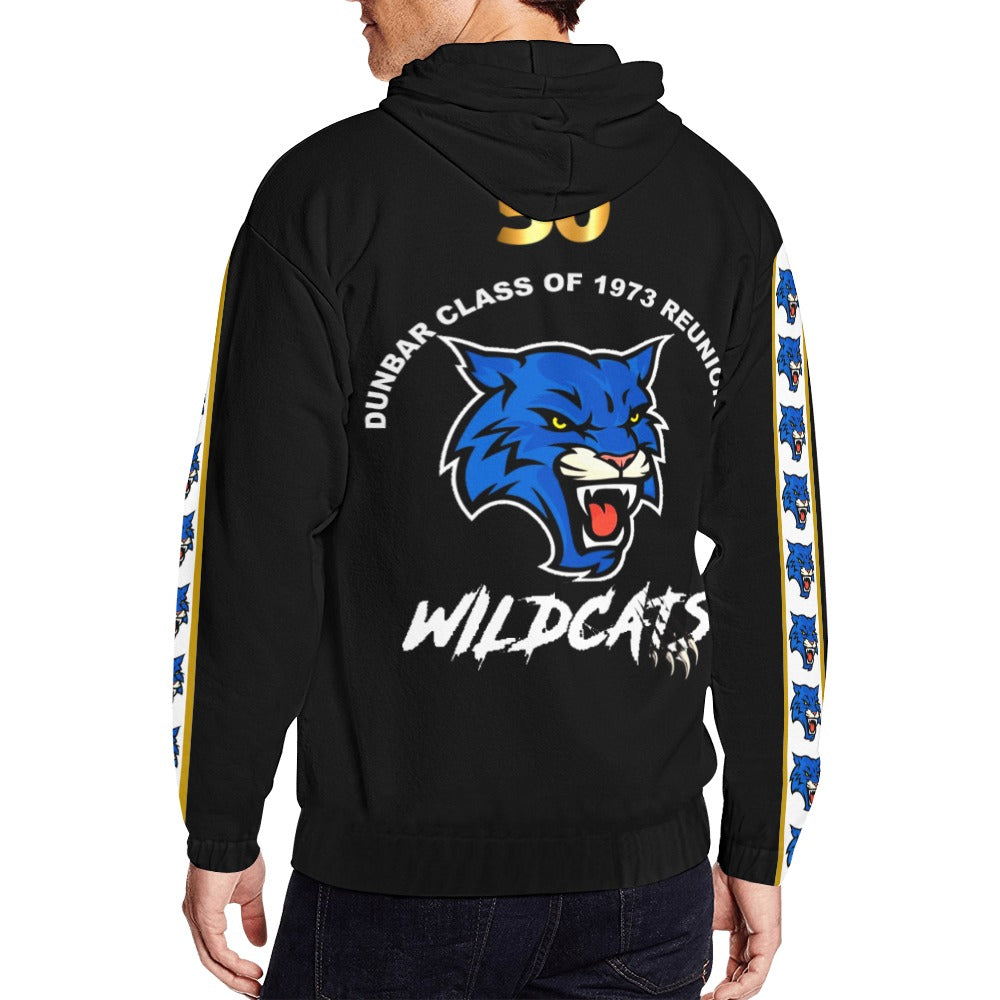 Dunbar Homecoming Zippered Hoodie Blk
